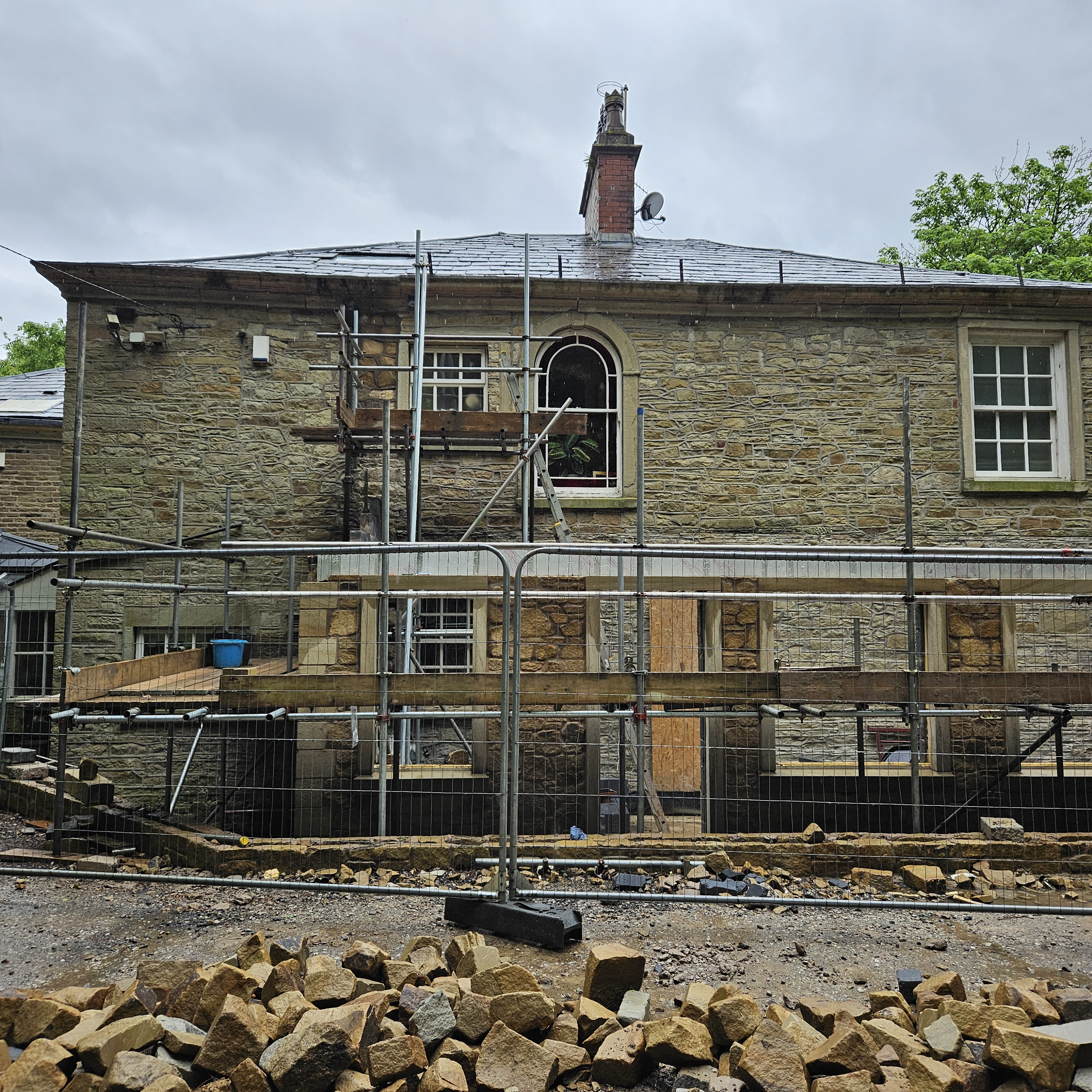 Barwood Lea extension showing heritage-inspired materials and proportions