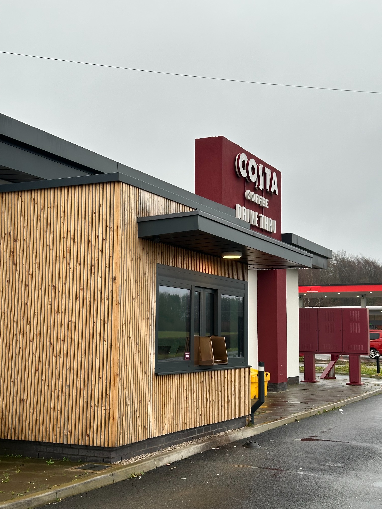 Costa Coffee Drive Thru, Dobshill overview