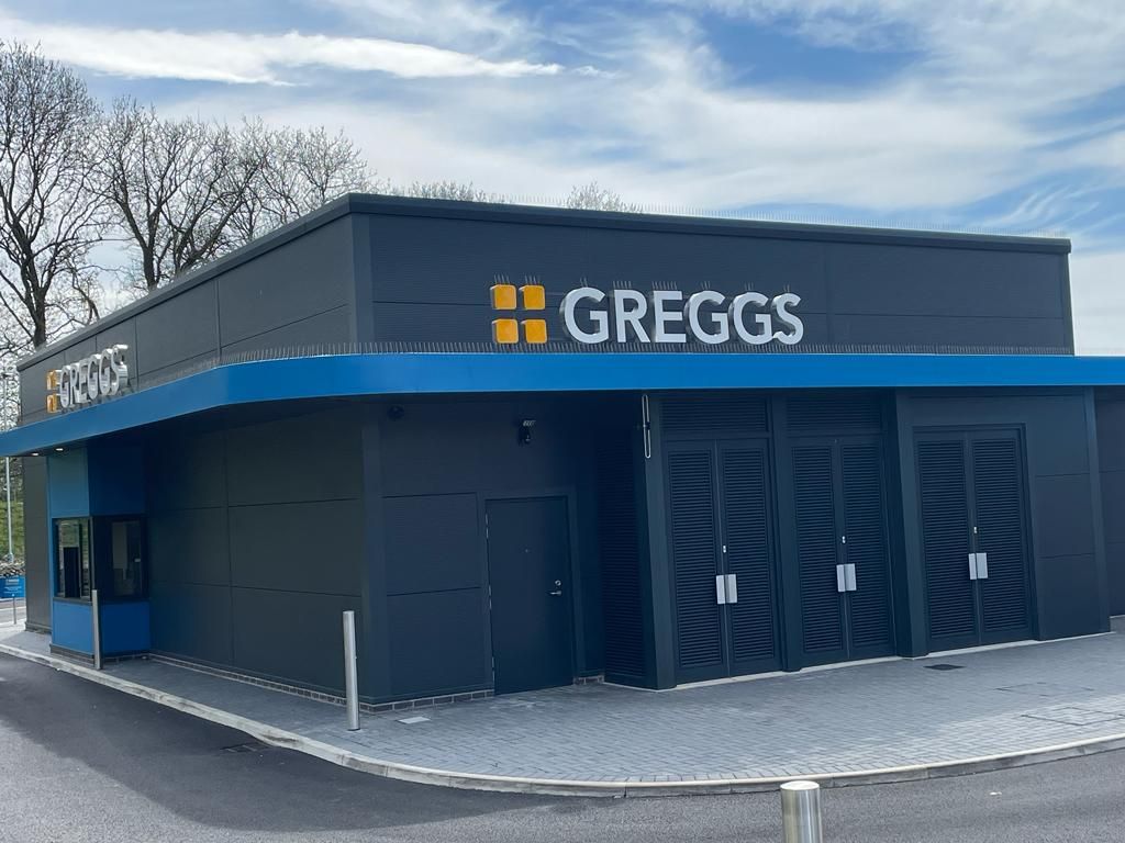Completed Greggs Drive Thru, Ulverston