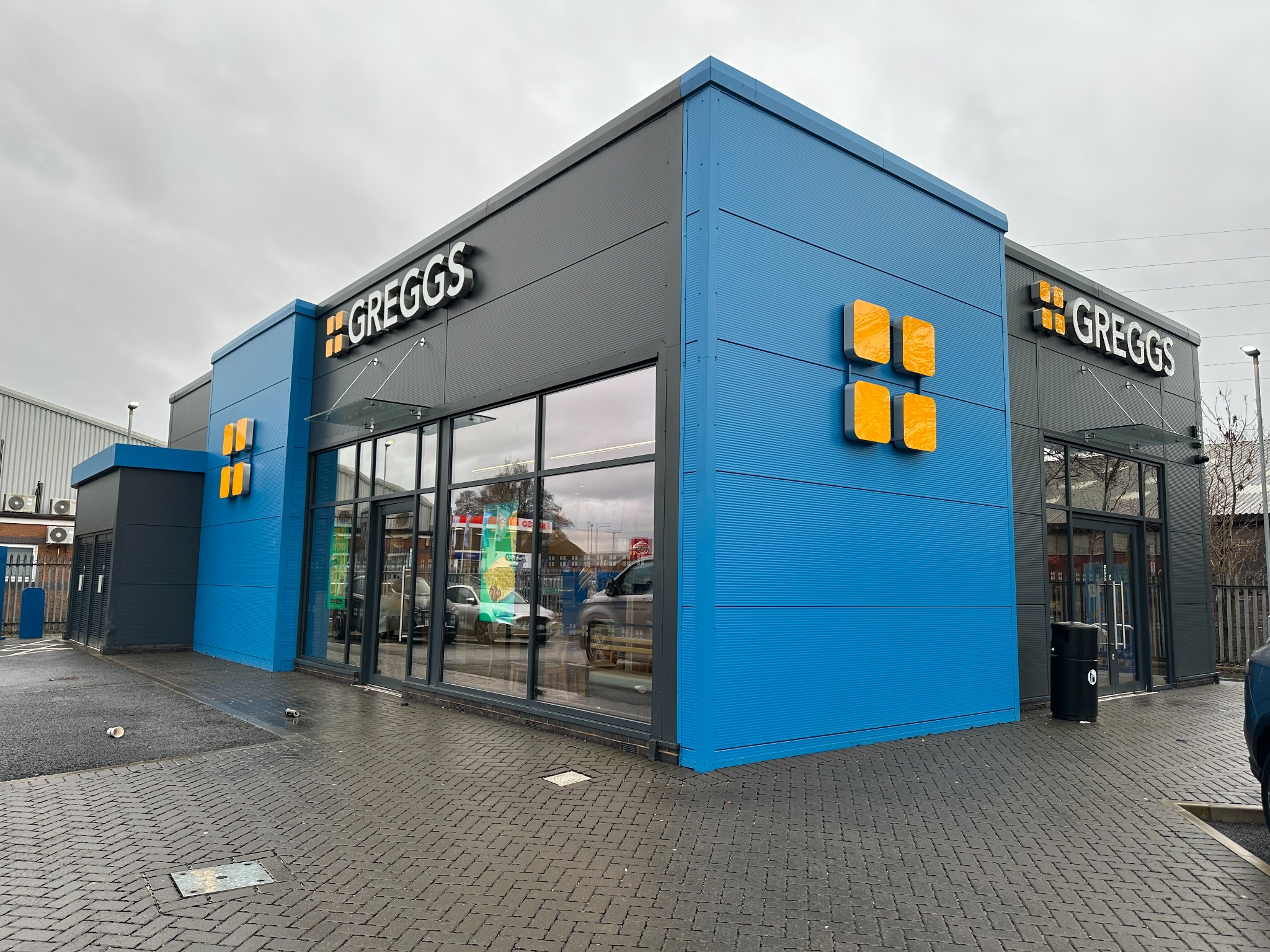 Greggs Drive Thru, Moore Lane South, Widnes project photograph 1