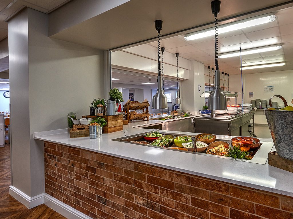 Food service counter