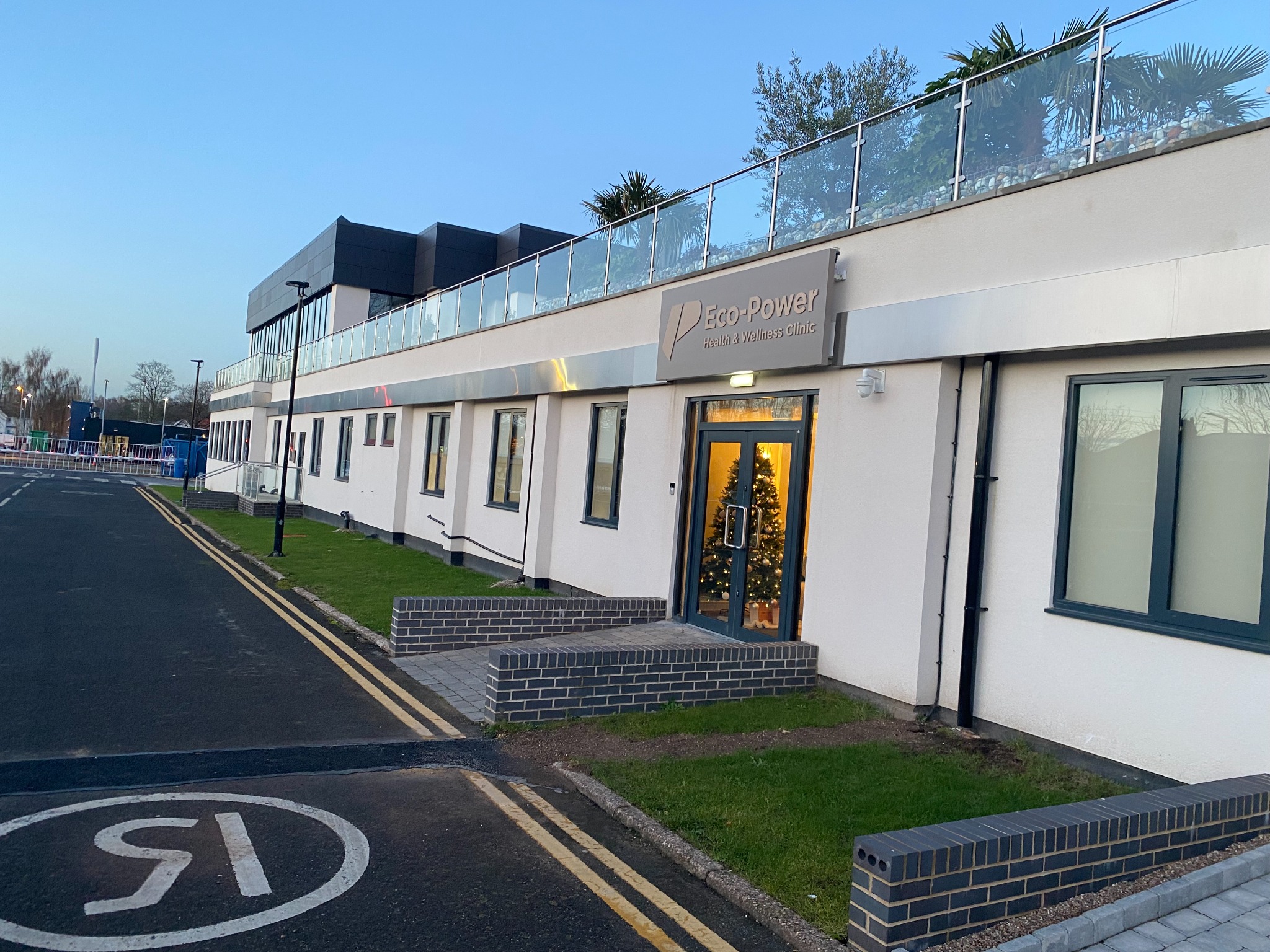 Industrial office conversion exterior