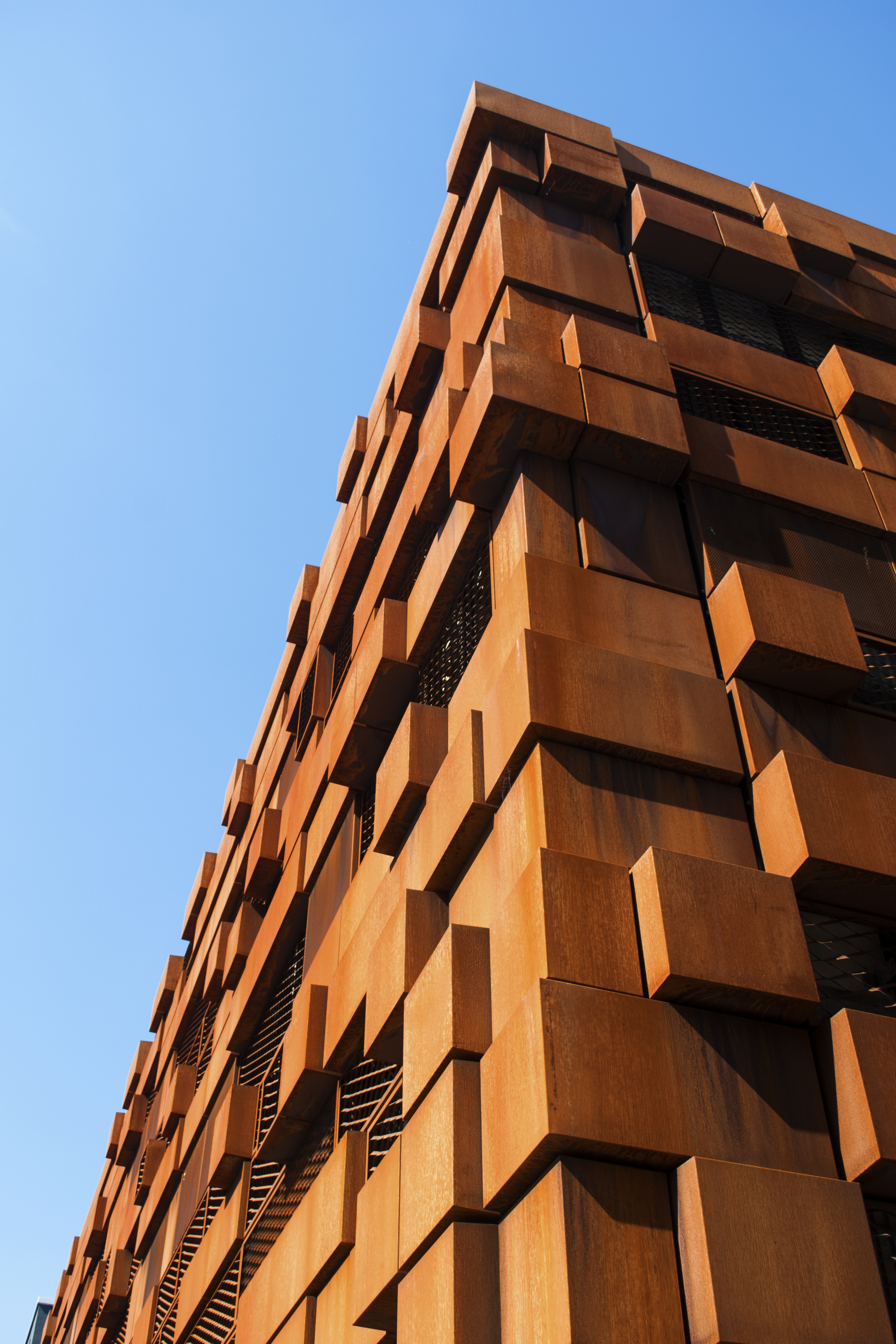 External facade of Manchester Piccadilly Car Park