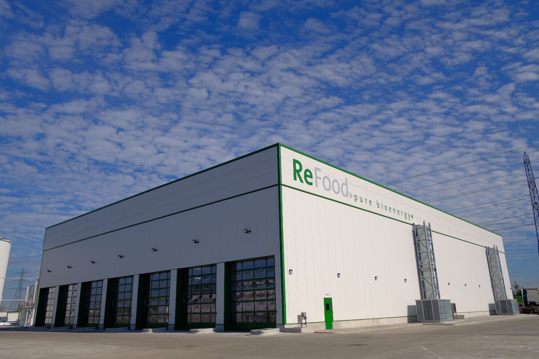 External process building with ReFood branding