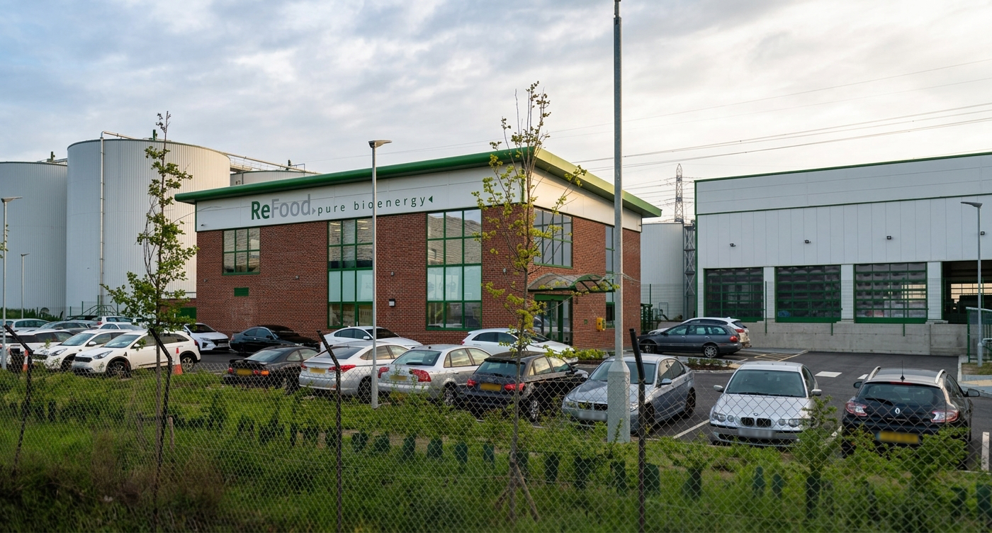 Street view of ReFood Dagenham site and offices