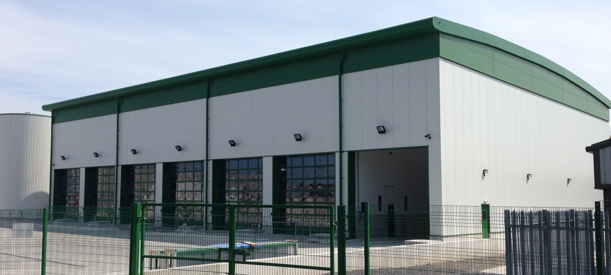 ReFood Doncaster processing building and site infrastructure