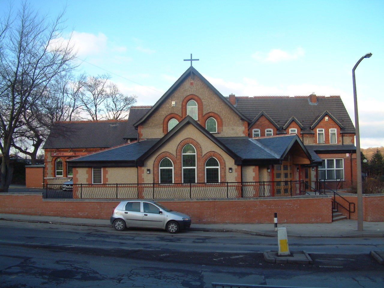 Completed St Mary's Church, High Green