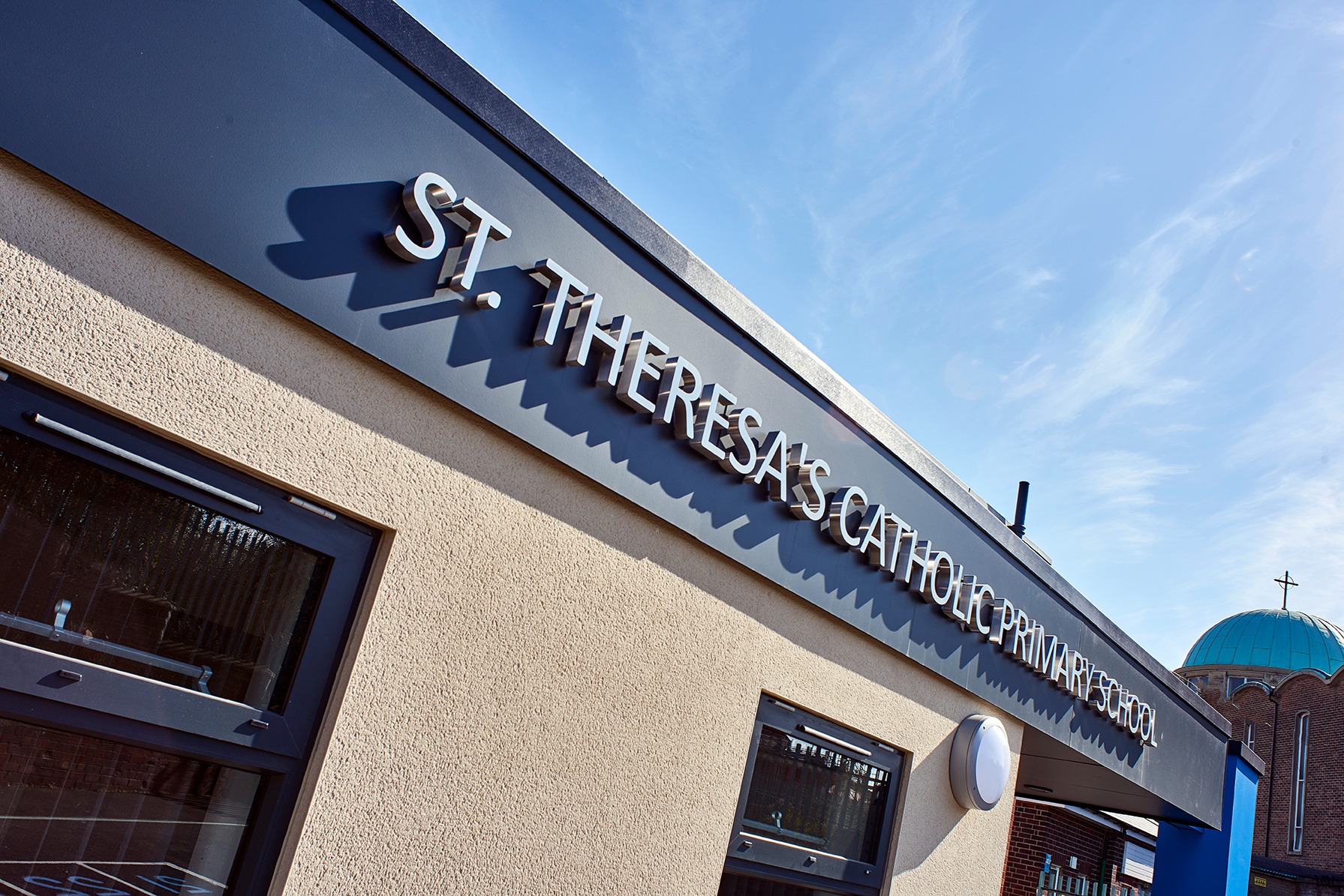 St Theresa's Catholic Primary School entrance extension