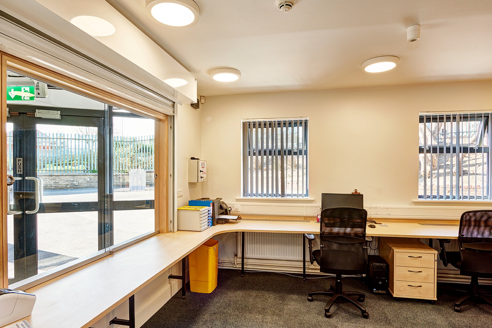Staff workspace