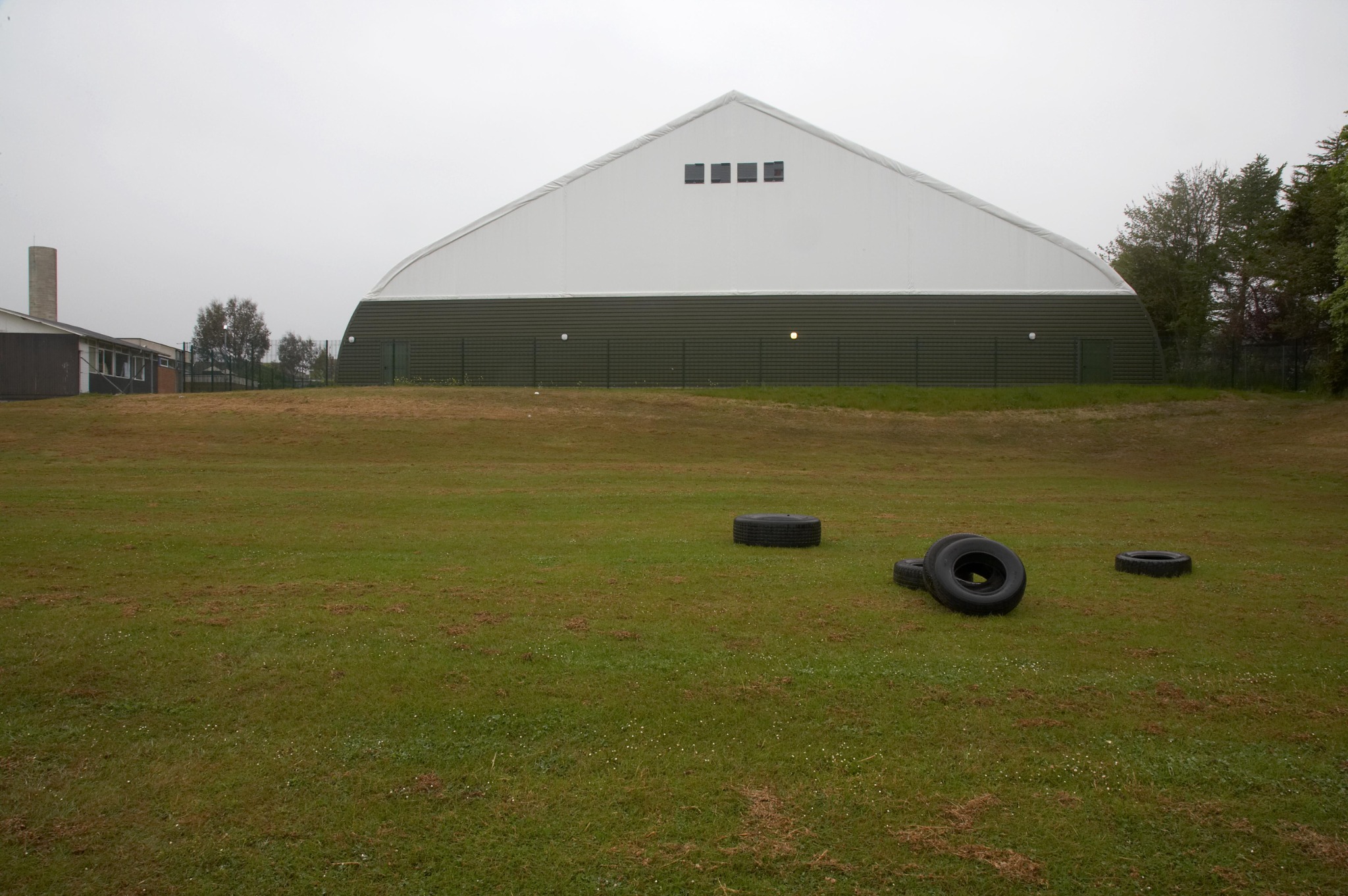 Tennis hall exterior
